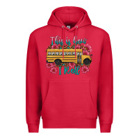 Cardinal this is how i roll school bus Premium Hoodie - Artiststas