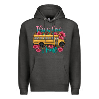 Charcoal Heather this is how i roll school bus Premium Hoodie - Artiststas