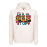 Pale Pink this is how i roll school bus Premium Hoodie - Artiststas