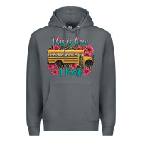 Rock this is how i roll school bus Premium Hoodie - Artiststas