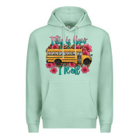 Seafoam this is how i roll school bus Premium Hoodie - Artiststas