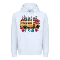 White this is how i roll school bus Premium Hoodie - Artiststas