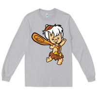 Moon Dust bamm bamm Long Sleeve Tee - DesigneFamous