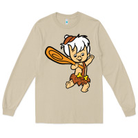 Mushroom bamm bamm Long Sleeve Tee - DesigneFamous
