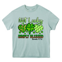Arona St. Patrick's Not lucky simply blessed Heavy Core Tee - OliviaCreatesArt