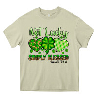 Mossy St. Patrick's Not lucky simply blessed Heavy Core Tee - OliviaCreatesArt