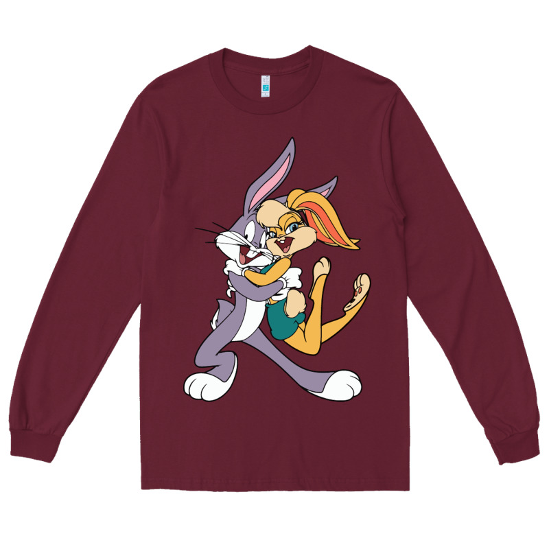 Bugs Bunny And Lola Bunny Long Sleeve Tee by DesigneFamous | Teevron