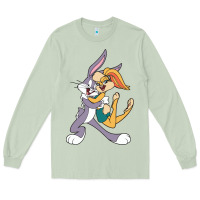 Matcha bugs bunny and lola bunny Long Sleeve Tee - DesigneFamous
