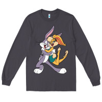 Smoke bugs bunny and lola bunny Long Sleeve Tee - DesigneFamous