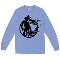 Colony Blue goku super saiyan ultra dragon Long Sleeve Tee - DesigneFamous
