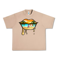 Burro beach lips Urban Heavy Tee - Jasminsmagicworld