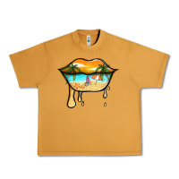 Peanut Butter beach lips Urban Heavy Tee - Jasminsmagicworld