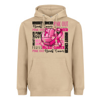 Mushroom volleyball pink out breast cancer Heavyweight Hoodie - RanaPortraitStore