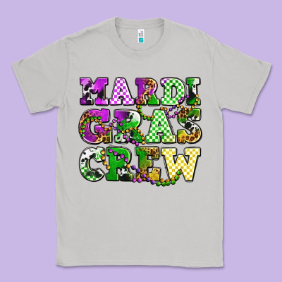 Mardi Gras Crew Olivia Classic Tee Designed By Oliviacreatesart