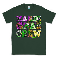 Sports Green mardi gras crew olivia Classic Tee - OliviaCreatesArt