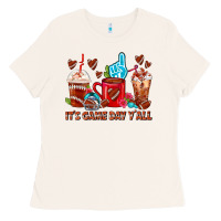 Bone american football coffee cups Ladies Tee - FaDigitalArtStudio