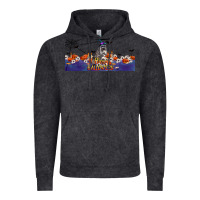 Vintage Black Happy Halloween Raccon Vintage Hoodie - LillyAllenDesigns