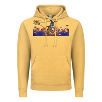 Vintage Mustard Happy Halloween Raccon Vintage Hoodie - LillyAllenDesigns