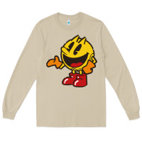 Mushroom pacman Long Sleeve Tee - DesigneFamous
