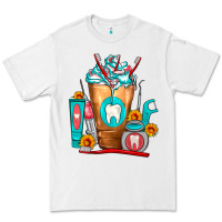 White Dentist Cold Drink Frappe Premium Tee - FaDigitalArtStudio
