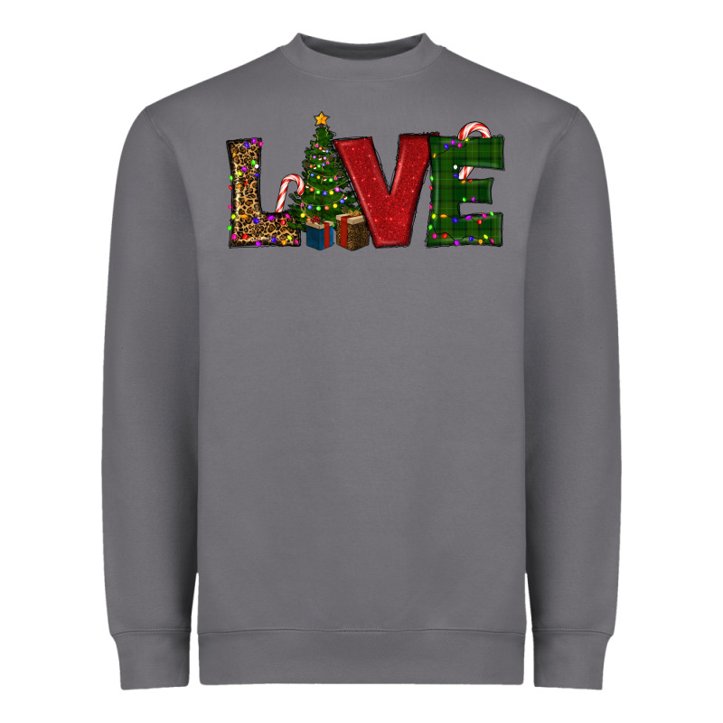 Christmas Tree Love Heavyweight Sweatshirt by RanaPortraitStore | Teevron