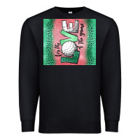 Black for the love of the game golf Premium Sweatshirt - Jasminsmagicworld