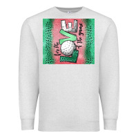 Oatmeal Heather for the love of the game golf Premium Sweatshirt - Jasminsmagicworld