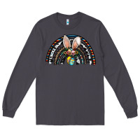 Smoke easter rainbow Long Sleeve Tee - CowhideDigitalArt