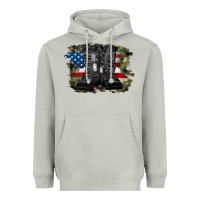 Moon Dust american flag with army boots Heavyweight Hoodie - RanaPortraitStore