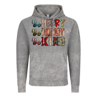 Cloud Rock be merry be jolly be kind Vintage Hoodie - SublimationCraftShop