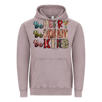 Vintage Zinc be merry be jolly be kind Vintage Hoodie - SublimationCraftShop