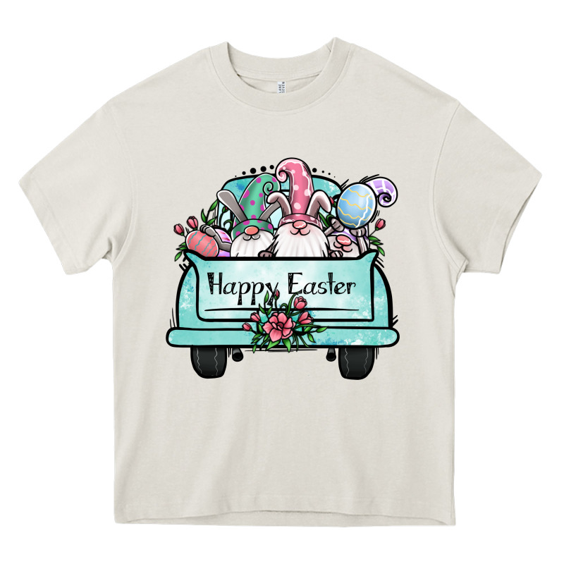 Easter Gnomes Truck Heavy Core Tee by Jasminsmagicworld | Teevron
