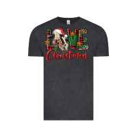 Vintage Black love christmas holstein heifer Vintage Tee - FaDigitalArtStudio