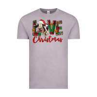 Vintage Zinc love christmas holstein heifer Vintage Tee - FaDigitalArtStudio