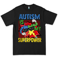 Black Autism is my superpower Autism Awareness Day Premium Tee - FaDigitalArtStudio