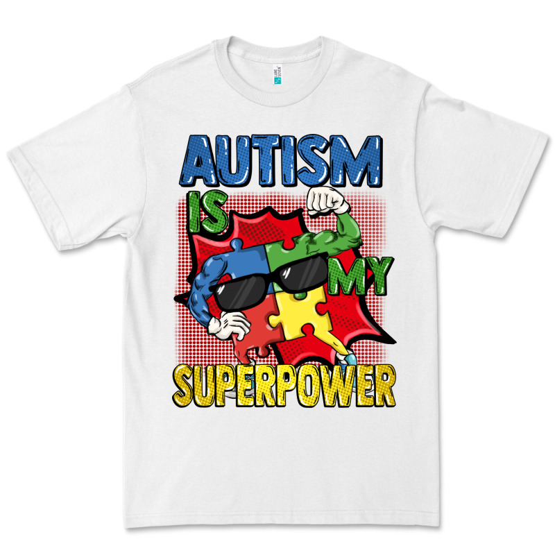 Autism Is My Superpower Autism Awareness Day Premium Tee by FaDigitalArtStudio | Teevron