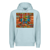 Blue Mist i teach au some kids Premium Hoodie - Artiststas