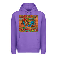 Purple i teach au some kids Premium Hoodie - Artiststas