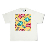 Pistachio nurse medicine seamless pattern Urban Heavy Tee - BundleAndBundleShop