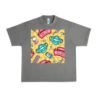 Tornado nurse medicine seamless pattern Urban Heavy Tee - BundleAndBundleShop