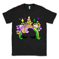 Black unicorn mardi gras olivia Classic Tee - OliviaCreatesArt