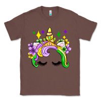 Chestnut unicorn mardi gras olivia Classic Tee - OliviaCreatesArt