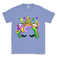 Colony Blue unicorn mardi gras olivia Classic Tee - OliviaCreatesArt