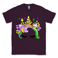 Plum unicorn mardi gras olivia Classic Tee - OliviaCreatesArt