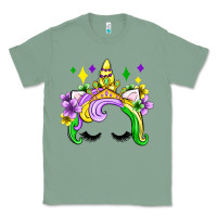 Sage unicorn mardi gras olivia Classic Tee - OliviaCreatesArt