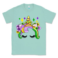 Seafoam unicorn mardi gras olivia Classic Tee - OliviaCreatesArt