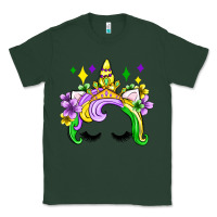 Sports Green unicorn mardi gras olivia Classic Tee - OliviaCreatesArt