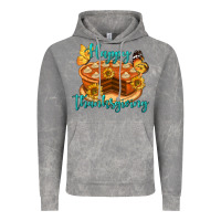 Cloud Rock Happy Thanksgiving Pumpkin Pie Vintage Hoodie - LillyAllenDesigns