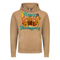 Vintage Camel Happy Thanksgiving Pumpkin Pie Vintage Hoodie - LillyAllenDesigns