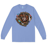 Colony Blue Autism Awareness Baseball Long Sleeve Tee - CowhideDigitalArt
